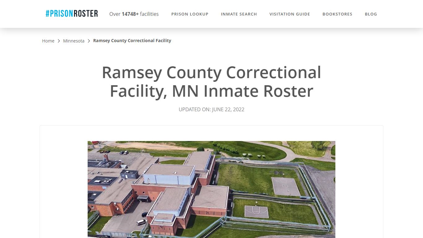 Ramsey County Correctional Facility, MN Inmate Roster